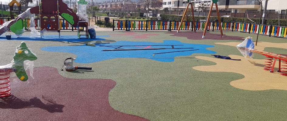 parque infantil renovado