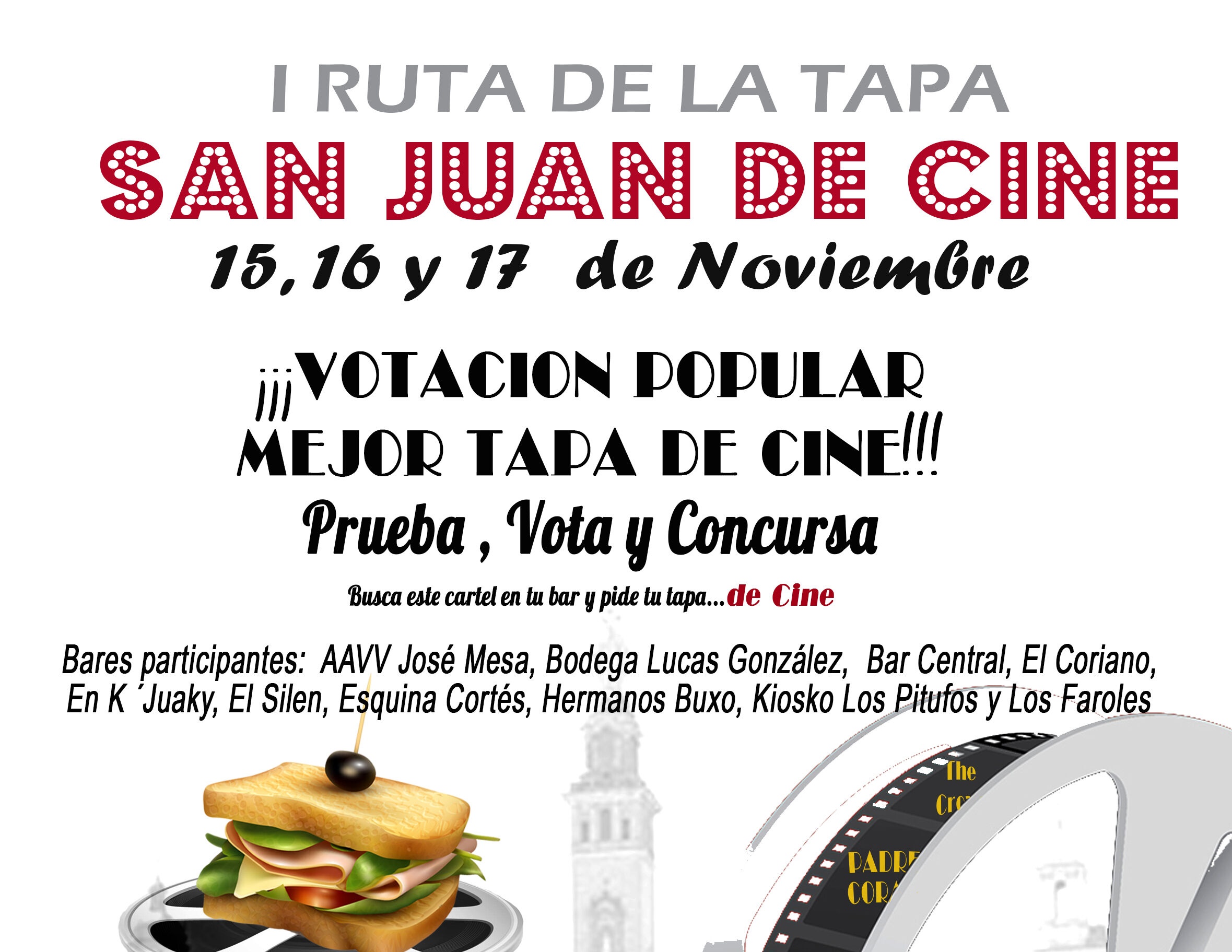 cartel2 Ruta de la Tapa San Juan de Cine