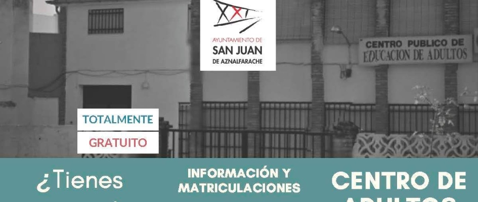 TRIPTICO CARA A. Centro de adultos