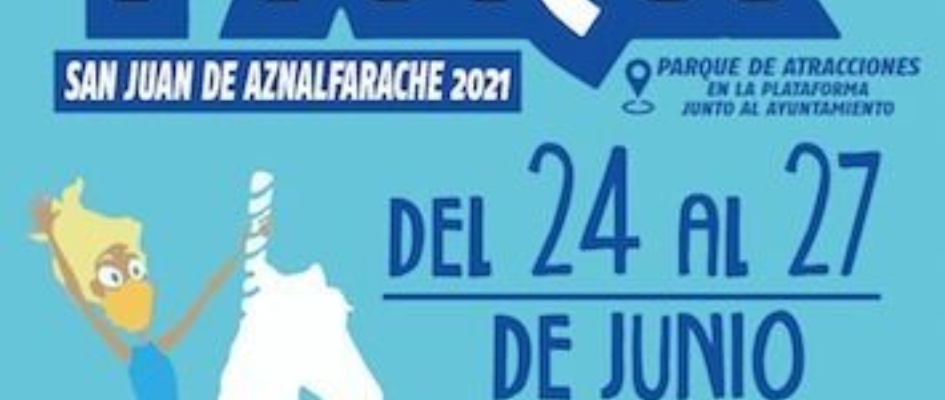 Cartel atracciones Fiestas 2021
