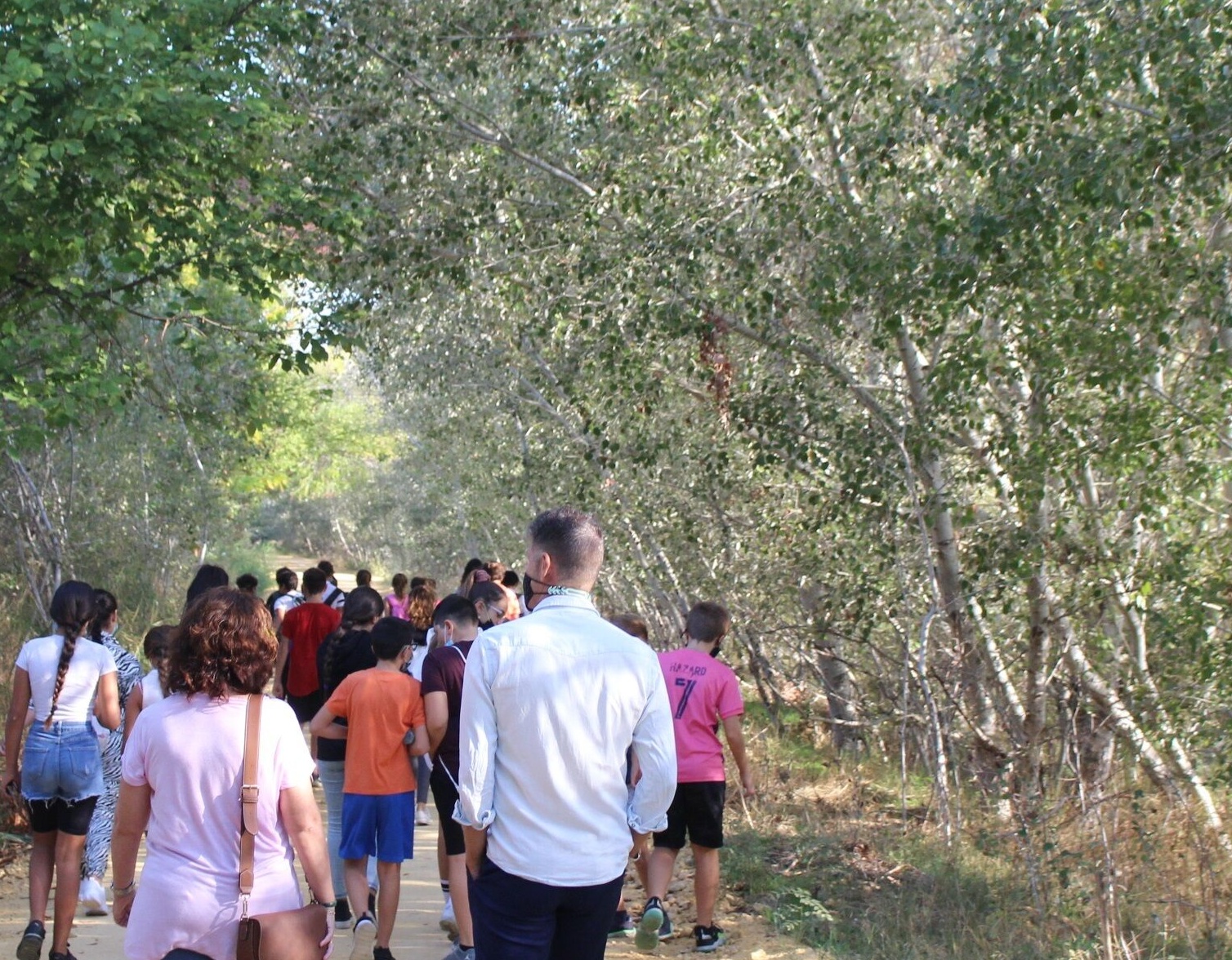 Ruta Bosque de Ribera con escolares (20) portal