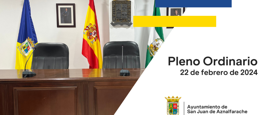 02 22 Pleno ordinario