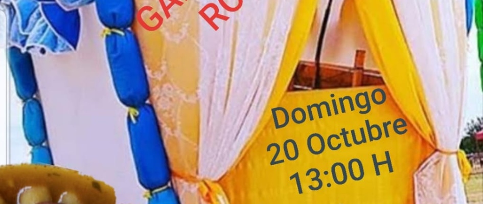 Cartel garbanzada Rocio 2019
