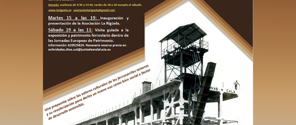 cartel exposición ferrocarriles IG