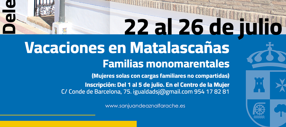 cartel vacaciones matalascañas monomarentales_2p