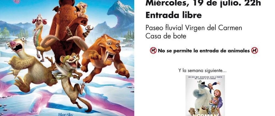 cartel cine Ice Age