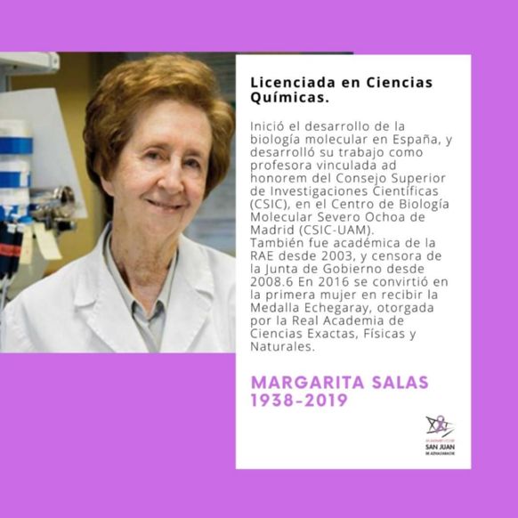 Margarita Salas (jueves)